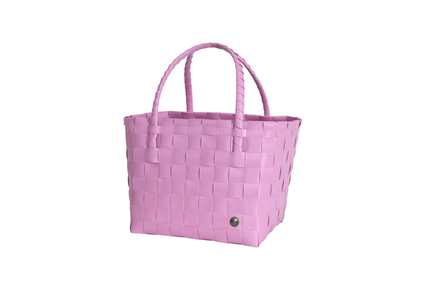 Handed By Einkaufsshopper HANDED BY Shopper Paris fuchsia pink Tasche geflochten Kunststoff Bag Bild 4