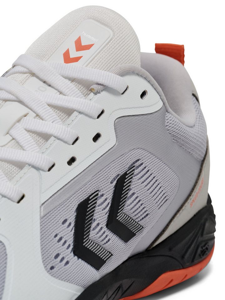 hummel SPEED COURT WHITE/BLACK/RED Handballschuh