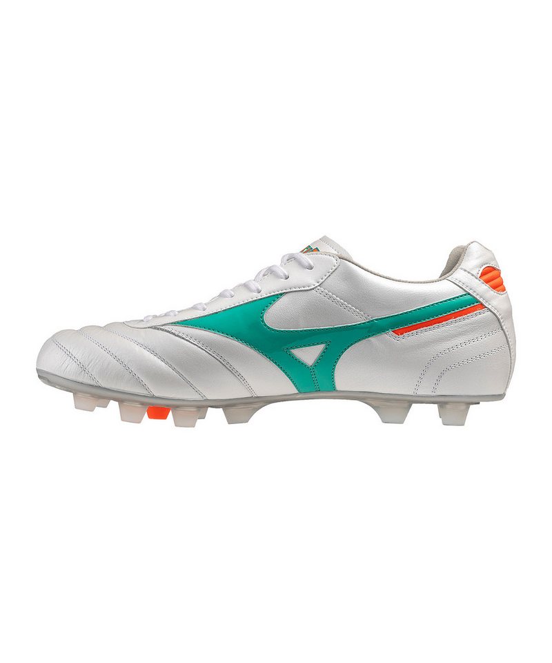 Mizuno Mizuno Morelia II Elite FG Prism Weiß Fußballschuh Bild 4