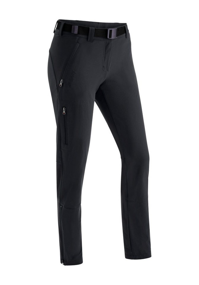 Maier Sports Trekkinghose LANA SLIM CS Funktionshose, Outdoorhose Elastikbund