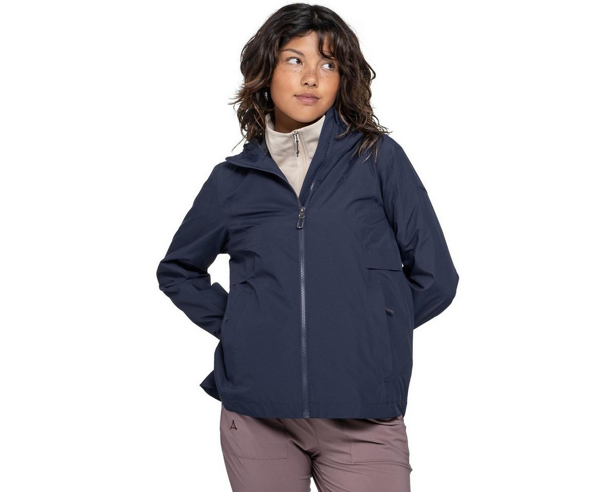 Schöffel Outdoorjacke Jacket Style Bohorok Women Stilvolle Regenjacke mit wasserdichter VENTURI® Membrane, recyceltem Bild 5