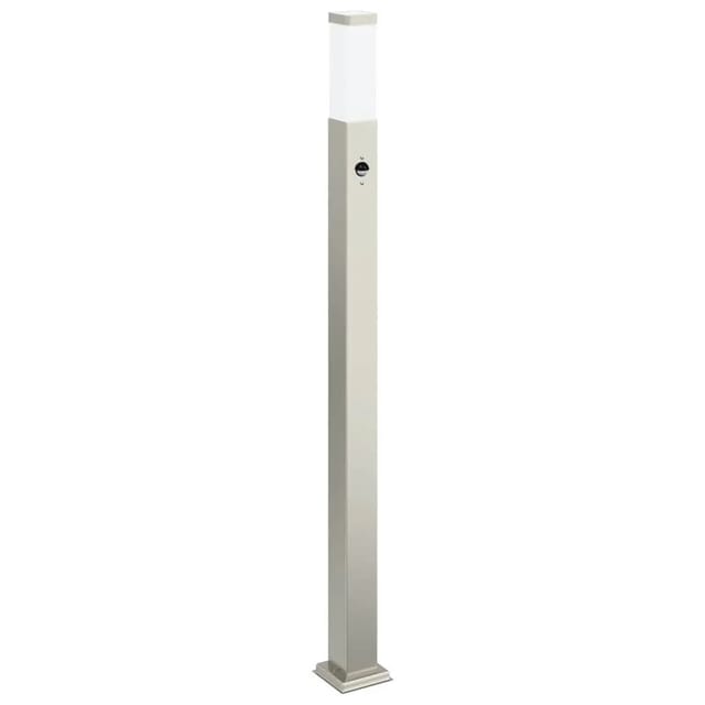 vidaXL Pollerleuchte mit Sensor 110 cm Edelstahl IP44 4006057