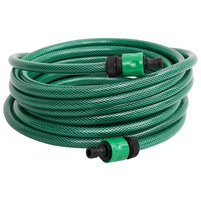 vidaXL Poolschlauch Grün 50 m PVC 154366