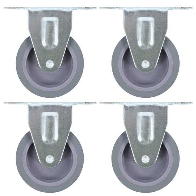 vidaXL Bockrollen 4 Stk 75 mm 143419