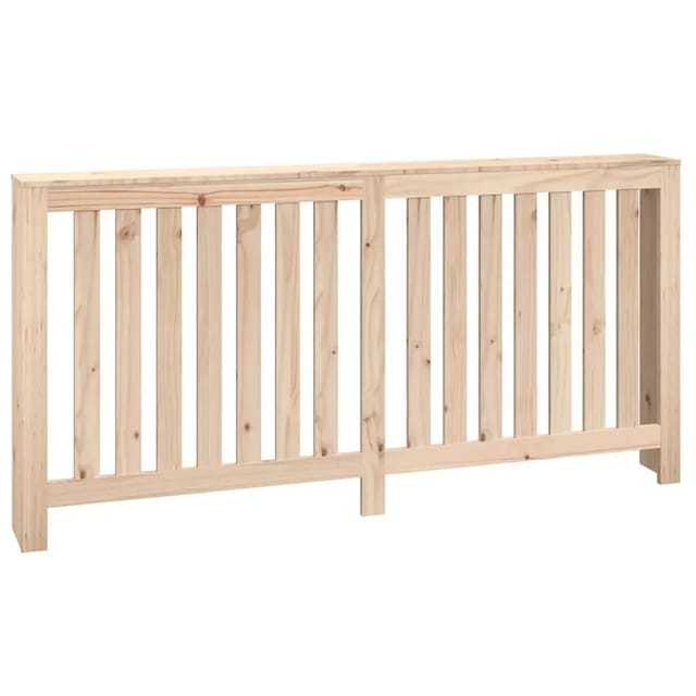 vidaXL Heizkörperverkleidung 169x19x84 cm Massivholz Kiefer 822581