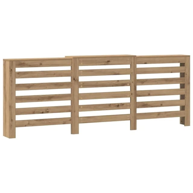 vidaXL Heizkörperverkleidung Artisan-Eiche 205x21,5x83,5 cm 852725