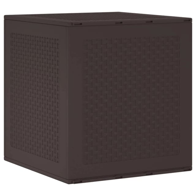 vidaXL Aufbewahrungsbox Braun 55 x 53 x 57 cm Polypropylen 870580