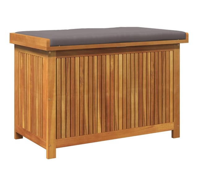 vidaXL Outdoor-Kissenbox 90x50x60,5 cm Massivholz Akazie 4106478