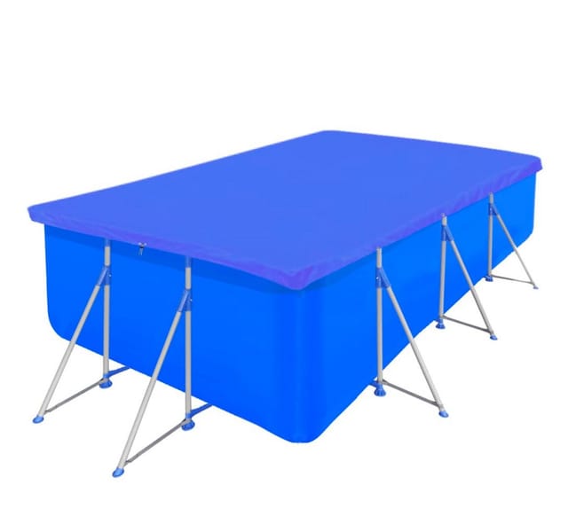 vidaXL Poolabdeckung PE Rechteckig 90 g/qm 540x270 cm 90592