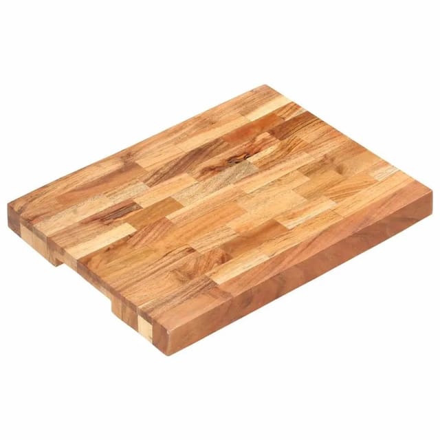 vidaXL Hackblock 40x30x4 cm Akazie Massivholz 286568