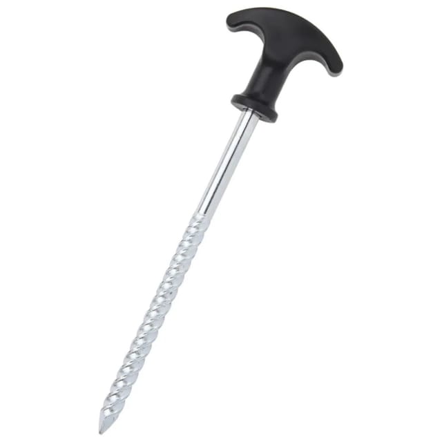 vidaXL Zeltheringe 24 Stk 17 cm Ø7 mm Verzinkter Stahl 4009316