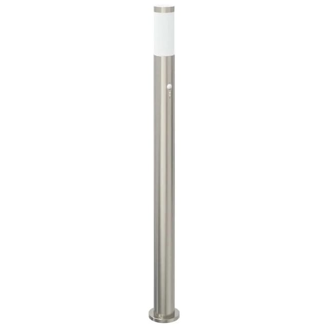 vidaXL Pollerleuchte mit Sensor 110 cm Edelstahl IP44 4006009
