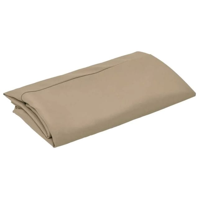 vidaXL Ersatzstoff für Ampelschirm Taupe 350 cm 313815