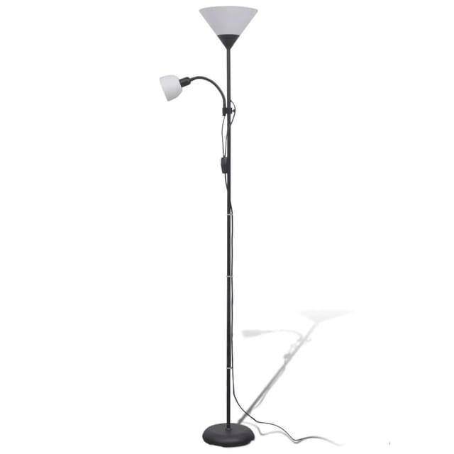 vidaXL Stehlampe Schwarz 242733