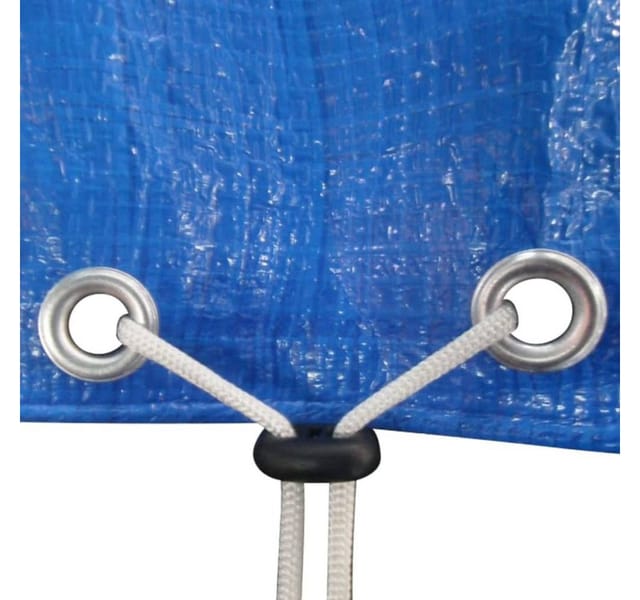 vidaXL Poolabdeckung PE Rechteckig 90 g/qm 400x207 cm 90591