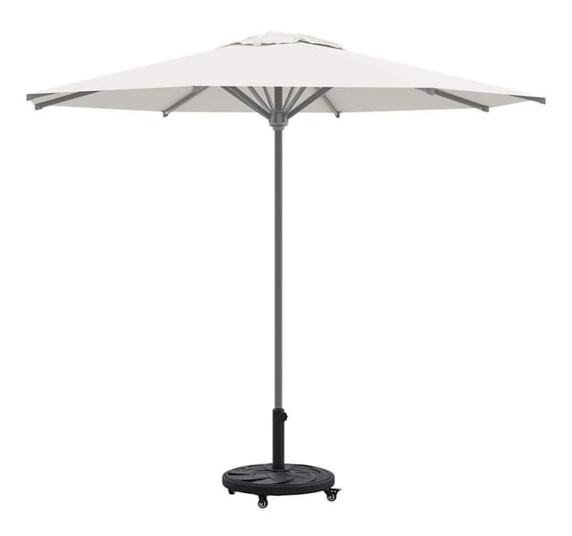 vidaXL Sonnenschirmständer Art Deco Schwarz Ø 45 x 39,5 cm Eisen 42002566