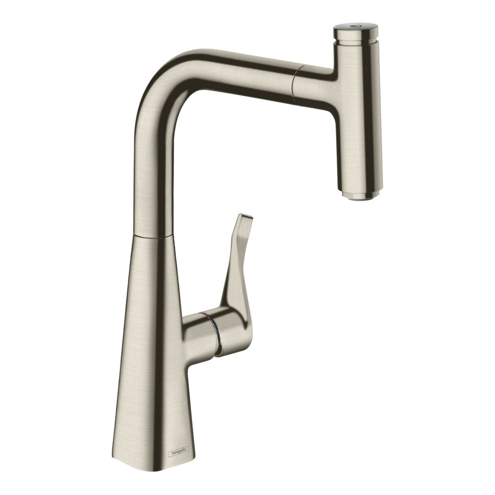 Metris M71 Einhebel-küchenmischer 240, Ausziehauslauf, - Hansgrohe