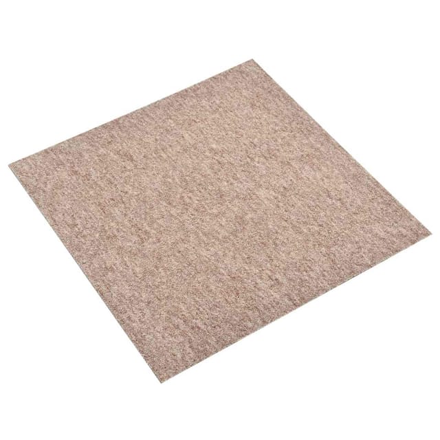 vidaXL Teppich 20 Stk Beige 50 x 50 cm Polypropylen 42046752