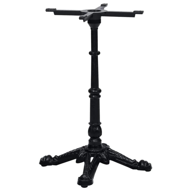vidaXL Bistrotisch-Gestell Schwarz 52x52x72 cm Gusseisen 325433