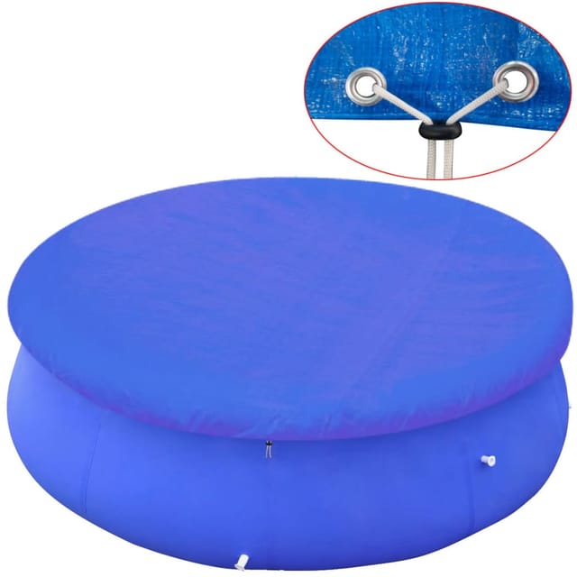vidaXL Abdeckplane für Runde Aufstellpools von 300 cm 90587