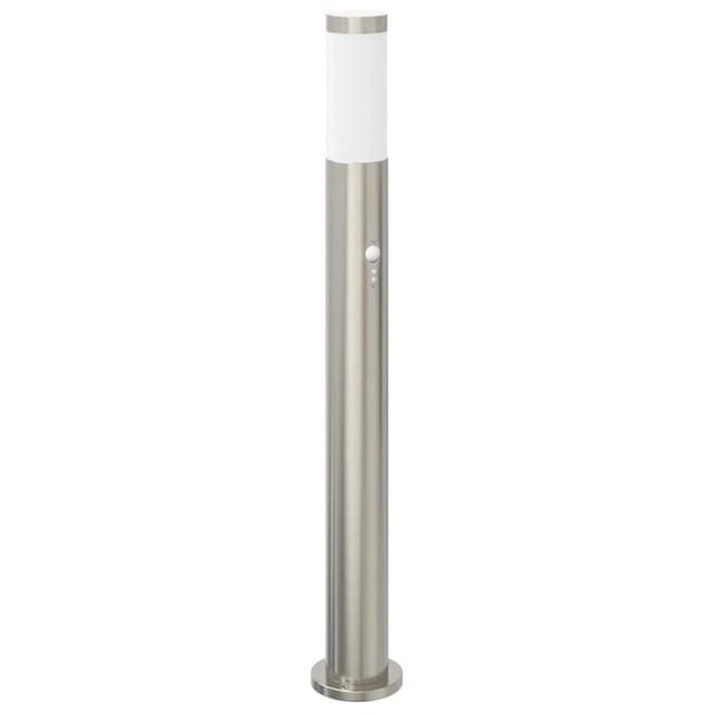 vidaXL Pollerleuchte mit Sensor 80 cm Edelstahl IP44 4006007