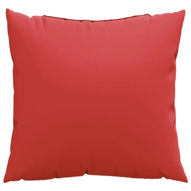 vidaXL Sofakissen 4 Stk Rot 40x40 cm Stoff 360365