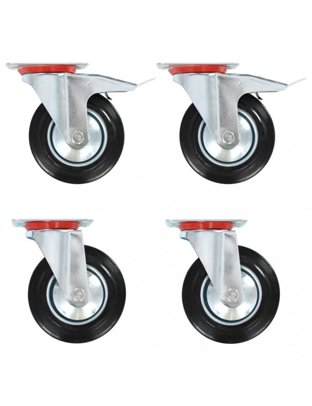 vidaXL 8 Stk Lenkrollen 160 mm 278026