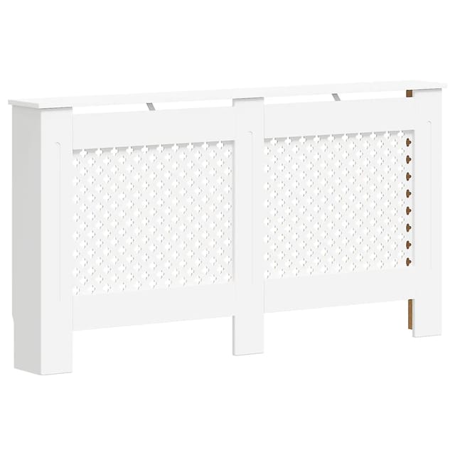 vidaXL Heizkörperabdeckung Weiß 152x19x81,5 cm MDF 284324