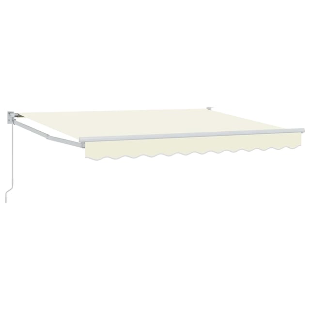 vidaXL Manuell Einziehbare Markise Creme 3 x 2 m 3418886