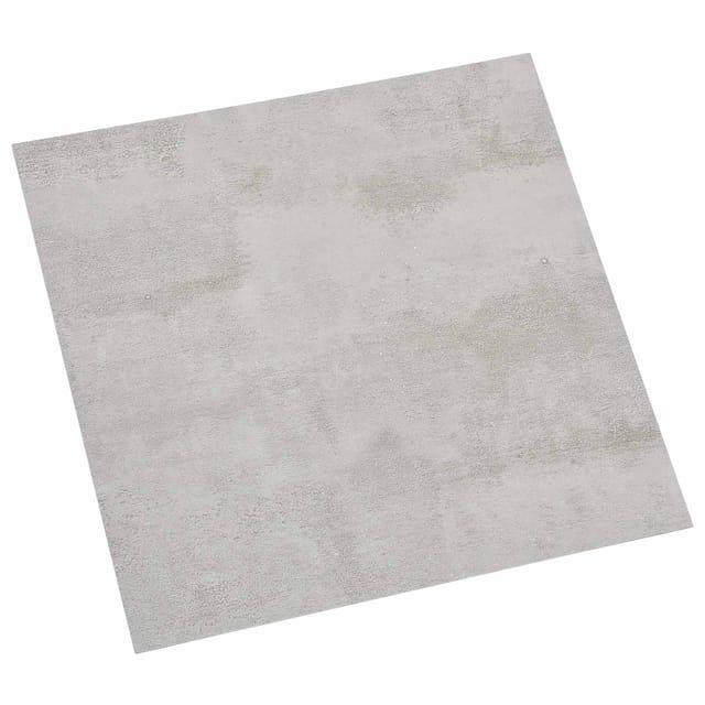 vidaXL Bodenplanken 55 Stk Hellgrau 5,11 m² PVC 42046324
