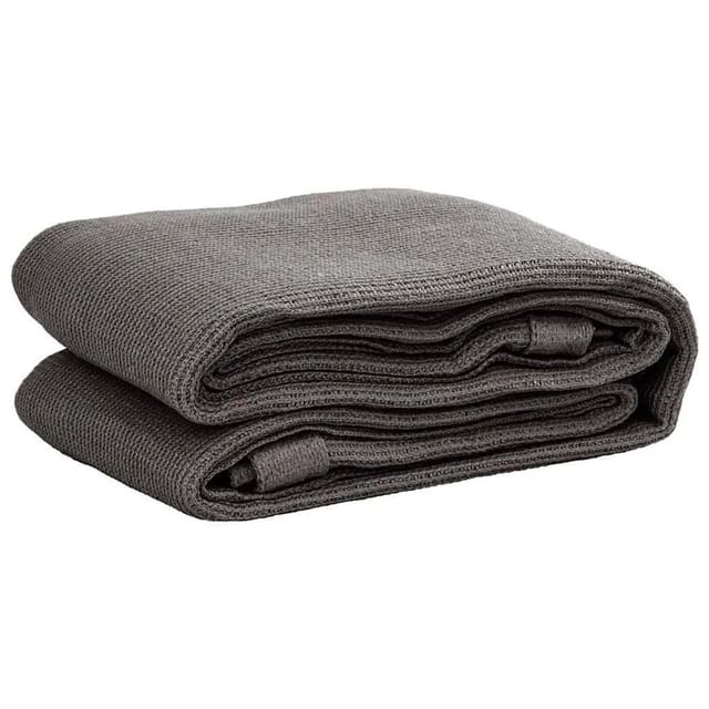 vidaXL Zeltteppich 250x250 cm Anthrazit HDPE 310680
