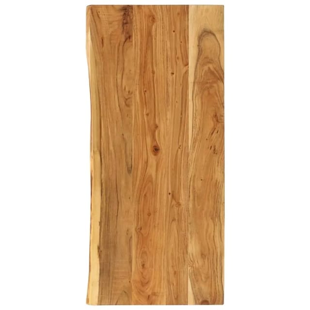 vidaXL Badezimmer-Waschtischplatte Massivholz Akazie 114x52x4 cm 286324