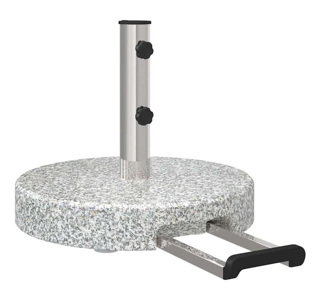 vidaXL Sonnenschirmständer Grau Ø 45 x 37,5 cm Granit 42002810