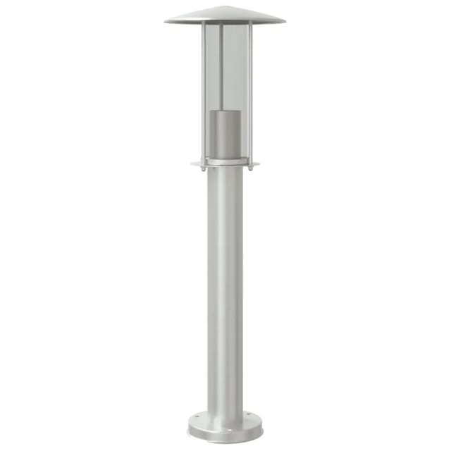 vidaXL Wegeleuchte Silbern 60 cm Edelstahl 4006349