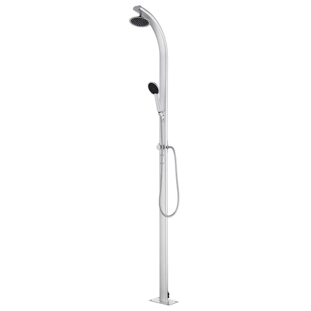 vidaXL Gartendusche 215 cm Aluminium 315943