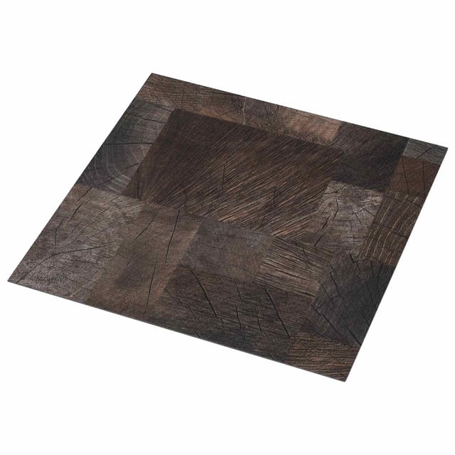 vidaXL Bodenplatten 55 Stk Braun 5,11 m² PVC 42046315