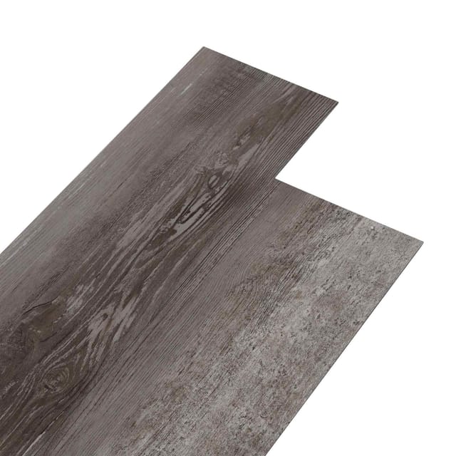 vidaXL Selbstklebende Bodenbelagsdiele 32 Stk Gestreiftes Holz 4,46 m² 42046306