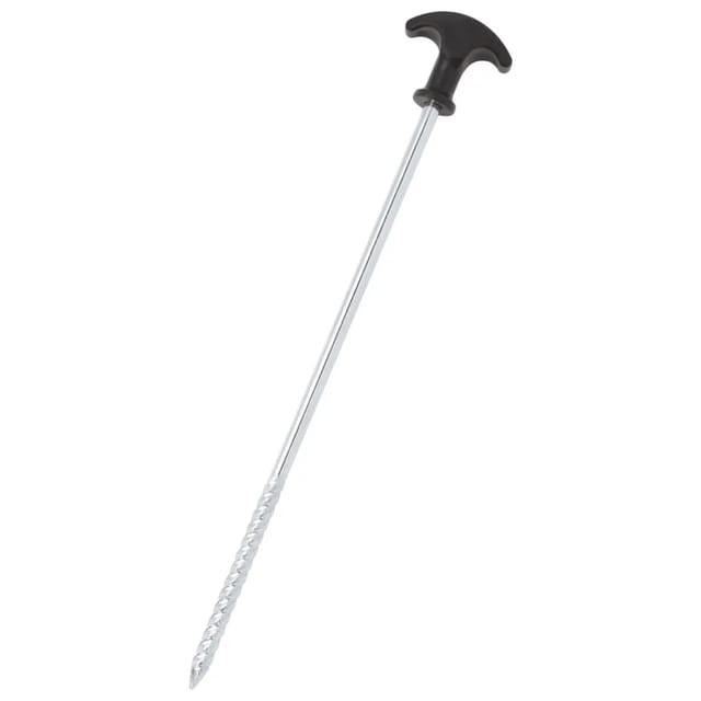 vidaXL Zeltheringe 24 Stk 30 cm Ø7 mm Verzinkter Stahl 4009320