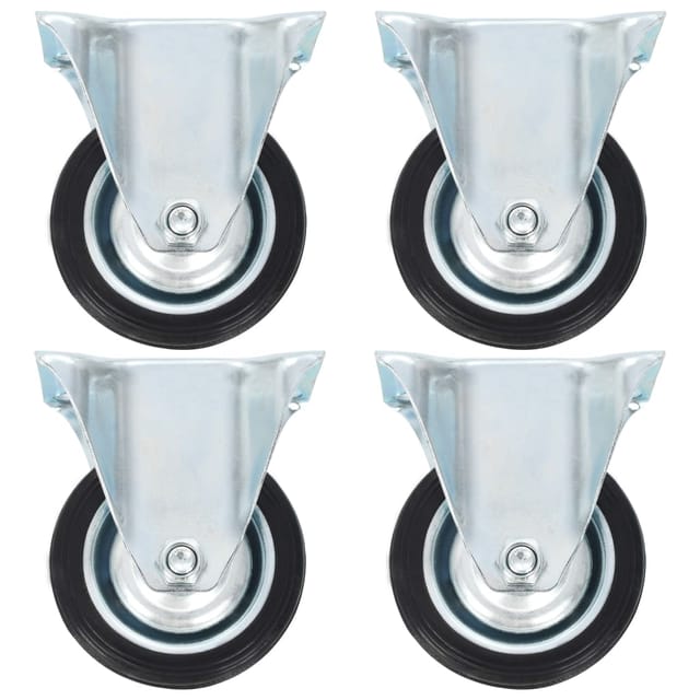 vidaXL Bockrollen 4 Stk 75 mm 143441