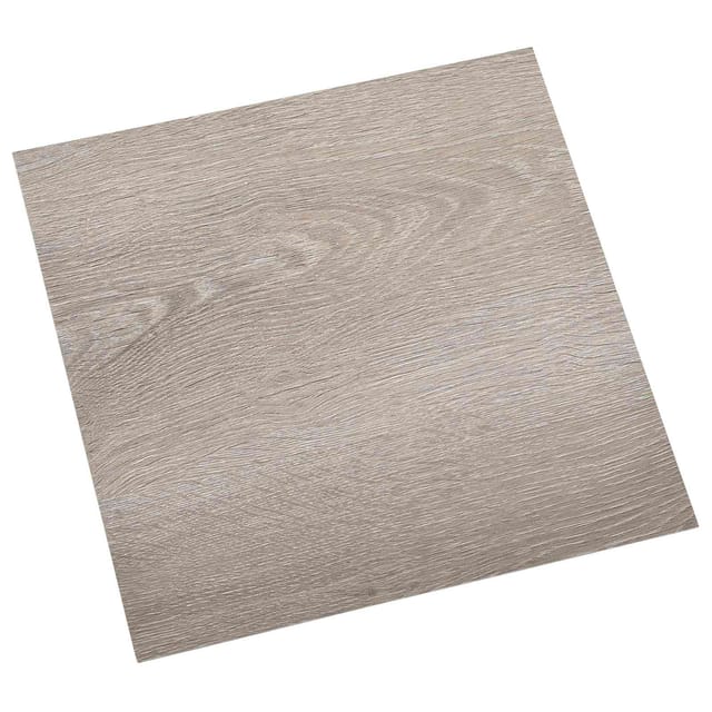 vidaXL Bodenplanken 55 Stk Taupe 5,11 m² PVC 42046321