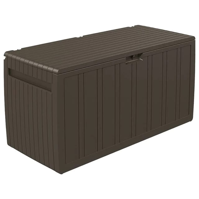 vidaXL Kissenbox Braun 117x45,5x57,5 cm 270 L 337905
