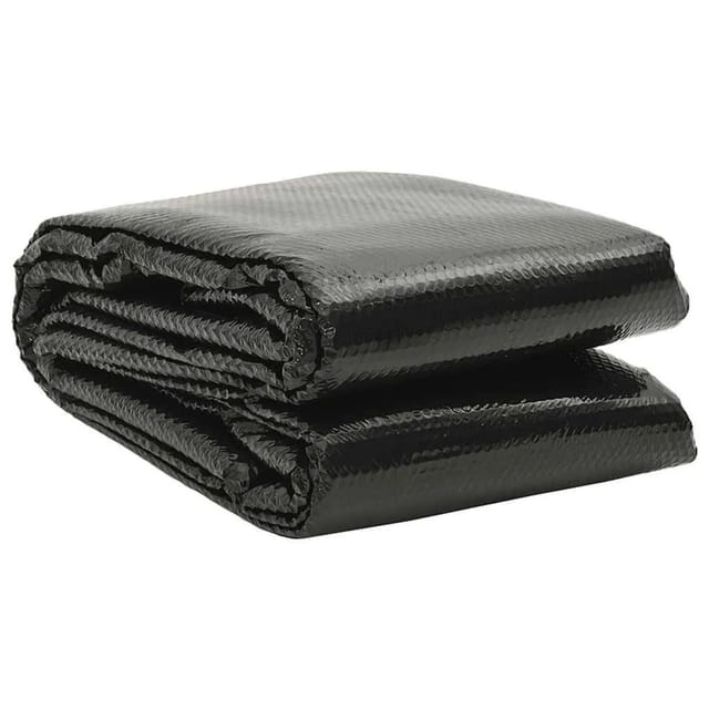 vidaXL Rechteckige Poolabdeckung 500x300 cm PE Schwarz 92963
