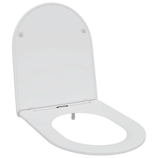 vidaXL Toilettensitz Weiß 47 x 36 x 3,4 cm Duroplast 42002369