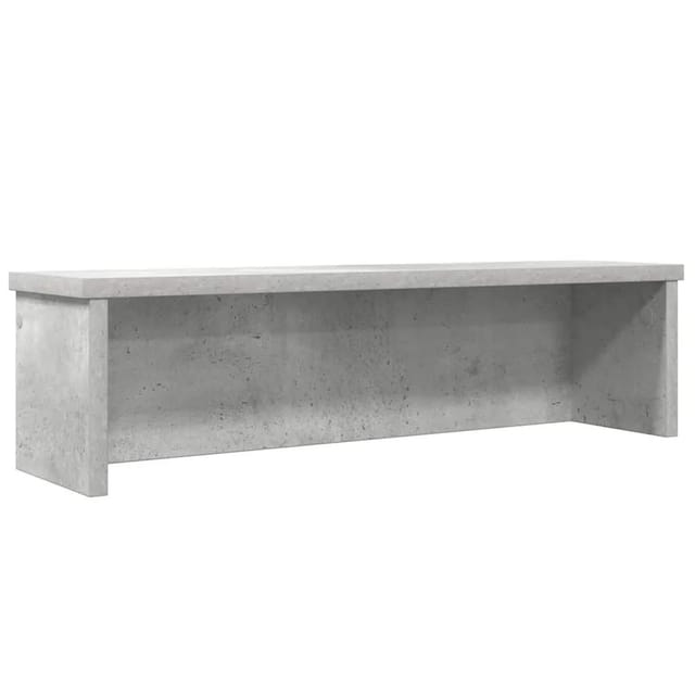 vidaXL Küchenregal Stapelbar Betongrau 60x15x16 cm Holzwerkstoff 860505