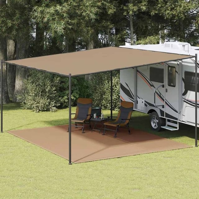 vidaXL Zeltteppich 400x500 cm Taupe 310752