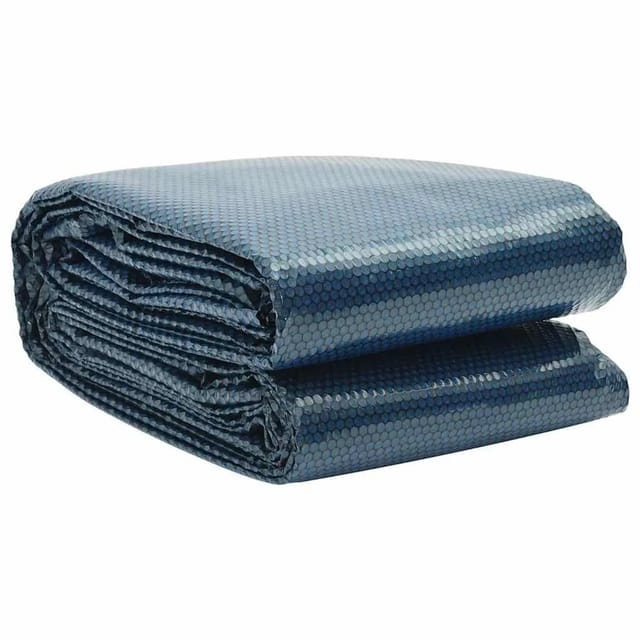 vidaXL Treibende Pool-Solarplane PE 500x300 cm Schwarz und Blau 92990