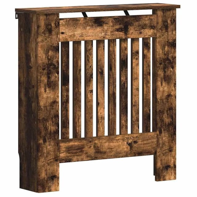 vidaXL Heizkörperabdeckung Geräucherte Eiche 78 x 19 x 81,5 cm 884097