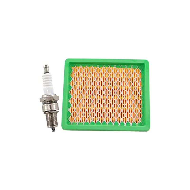 Vurahome – Luftfilter Mit Zündkerze Für Hecht Rasenmäher 546sx, 546sxw, 547, 553sx, 746r, 761r / Fuxtec Fx-rm4639, Fx-rm5196