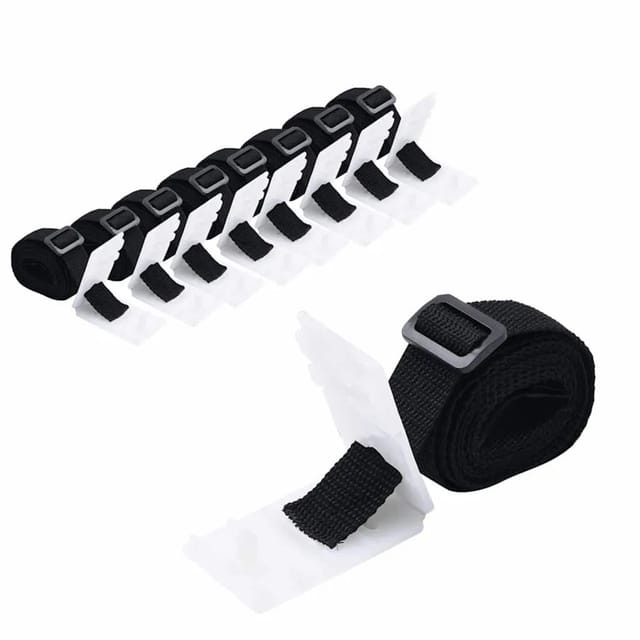 vidaXL Universal-Befestigungsbänder für Pool-Aufroller 8 Stk 1,8 m 93180