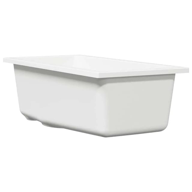 vidaXL Küchenspüle Weiß 21 x 44 x 14 cm Granit 4012358